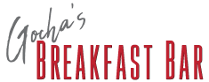 Gocha's Breakfast Bar logo top